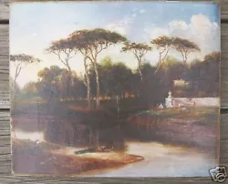 Buy Oil Canvass Barbizon Landscape Painting William Chase • 66,937.04£