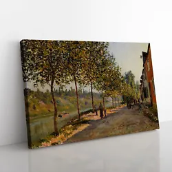 Buy June Morning By Alfred Sisley Canvas Wall Art Print Framed Picture Home Decor • 24.95£