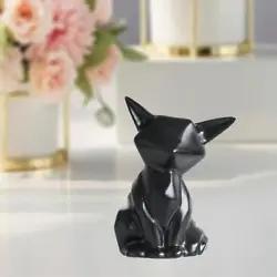 Buy Modern Geometric Fox Statue Ornament Cafe Shopwindow Sculptures Animal Abstract • 7.09£