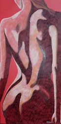 Buy Large Art Nude Original Pastel Drawing On Timber Panel By Mark Roberts MSA • 99.99£