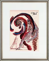 Buy Salvador Dali - Great Art !!! Handmade !!! Watercolor !!! • 51.19£