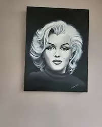 Buy Marylin Monroe Acrylic On Canvas 61x46 Cm. • 450£