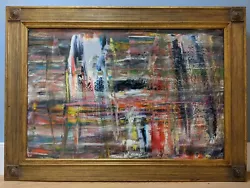 Buy Stunning Large Abstract Oil Painting Graeme Orford-Dexter In A Vintage Frame  • 295£