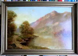 Buy Original Graham Williams (Francis Jamieson) Oil Painting, Loch Arrochar Scotland • 299.99£