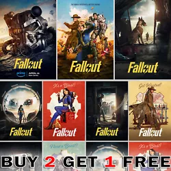 Buy Fallout Live Action TV Show Series Poster Print Home Wall Room Art Decor A1 - A4 • 6.35£