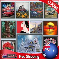 Buy Paint By Numbers Kit DIY Landscape Hand Oil Art Picture Craft Home Wall Decor • 7.05£