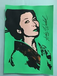 Buy Andy Warhol Hand Signed.  'kimiko Powers'. Watercolor On Paper. Pop Art • 24.90£