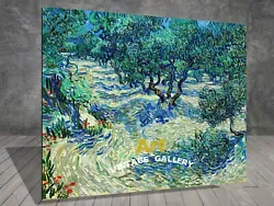 Buy Van Gogh Olive Trees LANDSCAPE CANVAS PAINTING ART PRINT 701 • 3.96£