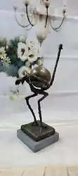 Buy Handcrafted Detailed Large Ostrich Mid Century Modern Bronze Sculpture Gift Deal • 217.39£
