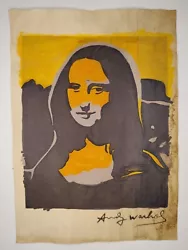 Buy Andy Warhol Painting Drawing Vintage Sketch Paper Signed Stamped • 84.03£