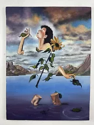 Buy Salvador Dali (Handmade) Oil Painting On Canvas Signed & Stamped • 631.94£