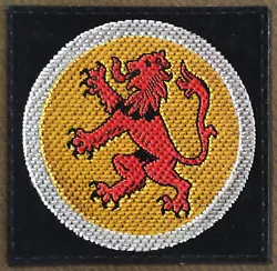 Buy Painting For Cigarette Card WW2 Army Formation Badge 15th Scottish Inf. Division • 75£