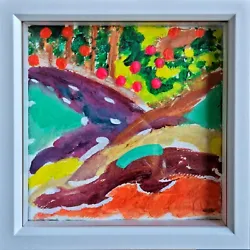 Buy Harpford Woods 2 Original Landscape Painting Nigel Waters Colour Signed Framed • 130£