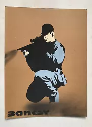 Buy Banksy Painting On Paperboard (Handmade) Signed And Stamped • 107.75£