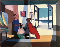 Buy Fascinating Original MARCEL MOULY Oil Painting  At The Window  Hand Signed COA • 35,558.53£