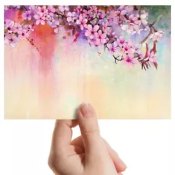 Buy Photograph 6x4  - Cherry Blossom Painting Art Japan Pretty Art 15x10cm #24408 • 3.99£