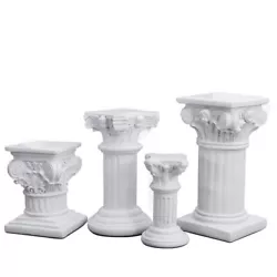 Buy Greek Column Pillar Pedestal Ionic Order Handmade Sculpture Garden Home Decor • 42.35£