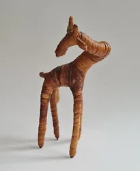 Buy Giraffe Folk Art Reed Sculpture Ornament • 25£