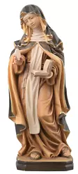 Buy New Hand Carved Wood Nun Patron Saint Imelda Lambertini Statue Sculpture Figure • 274.84£