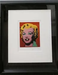 Buy Andy Warhol Marilyn Monroe Signed  Year Of Creation: 1986 Painting: 20 X 18  • 7,325.26£