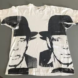 Buy Andy Warhol - Joseph Beuys - Silkscreen On Fabric. Signed. 1980. • 35,521.17£