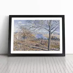 Buy Alfred Sisley Autumn Effect Wall Art Print Framed Canvas Picture Poster Decor • 29.95£