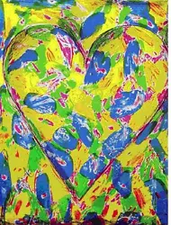 Buy Jim Dine        Blue Heart      Lithograph   Signed And Numbered   MAKE OFFER • 9,843.68£