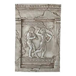 Buy Erotic Scene Ancient Greek Bas Relief Wall Tablet Terracotta Statue Sculpture • 41.39£
