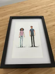 Buy The Last Of Us Joel & Sarah Framed 6x4 Art Print Limited Edition  • 8£