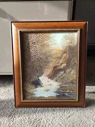 Buy Lovely Vintage P.r Freeman Oil Painting River Scene • 40£