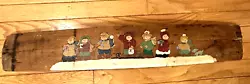 Buy Snowman Family Barrel Stave Painting Artwork Winter Hand Painted • 7.87£