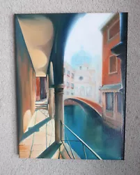 Buy Original Oil Painting Of VENICE Street • 18£