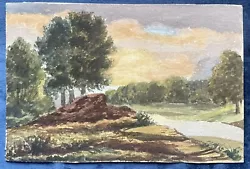 Buy Antique Watercolour Painting - Landscape, George Chance, C.1880 • 8£
