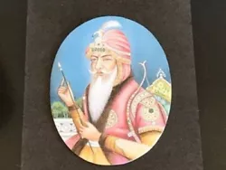 Buy ' The Tiger Of The Punjab ' Ranjeet Singh Miniature Painting • 995£