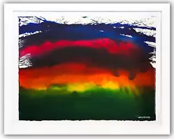 Buy Wyland- Original Watercolor Painting On Deckle Edge Paper  Abstract  • 14,411.15£