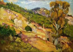 Buy Farm In The Mountain. Oil On Canvas. Signed (francesc) Gimeno. Spain. End Xixth • 9,449.94£