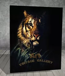 Buy Abbott Handerson Thayer Tiger's Head  CANVAS PAINTING ART PRINT 113 • 4.01£
