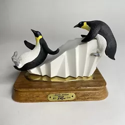 Buy Bijan J. Bijan Multi Material Limited Edition Sculpture  Artic Action  Penguins • 55.88£
