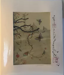Buy Tsolmon Damba Watercolor Painting DC Monuments Cherry Blossoms And Butterflies • 805.15£