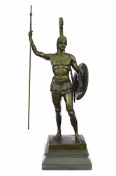 Buy Bronze Sculpture - Muscular Man Erotic Male Figure - Marble Base - Gay Interest • 755.05£