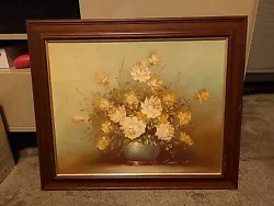 Buy Stunning Vintage Large Still Life Oil Painting Floral Display Signed Robert Cox  • 50£