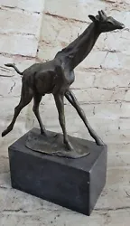 Buy Modernist Original Milo Art Deco Bronze Giraffe Sculpture Animal Statue Figurine • 99.41£