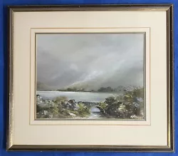 Buy Original Art Oil On Board Painting Western Highlands Of Scotland By Matti Waugh • 150£