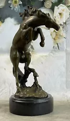 Buy Horse Statue Garden Stable Yard Sculpture Large Size Bronze Figurine Sale Deal • 123.62£