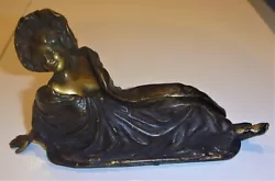 Buy Franz Bergman  Reclining Lady  Erotic Vienna Bronze Signed • 2,600£