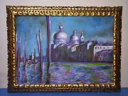 Buy Claude Monet (Handmade)  Oil Painting On Canvas Signed & Stamped Framed 64x84 Cm • 708.75£