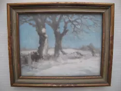 Buy Trees In Snow - Oil Painting • 250£