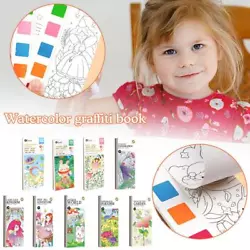 Buy 12x Kids Pocket Watercolor Painting Book DIY Coloring Book Gift>`~ • 3.91£