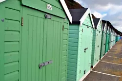 Buy Bournemouth Beach Huts Dorset England Photograph Picture Print • 2.99£