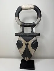 Buy African Bobo Mask, Plank Mask Nwantantay, Wall Art Sculpture 18  X 7.5  • 180.26£